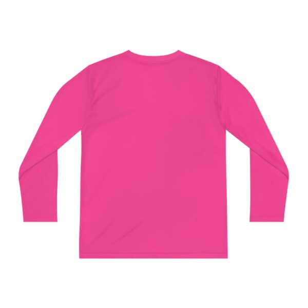 Youth CRU Soccer - (5 Color Options / Purple Logo) - Youth Long Sleeve Competitor Tee - Image 18