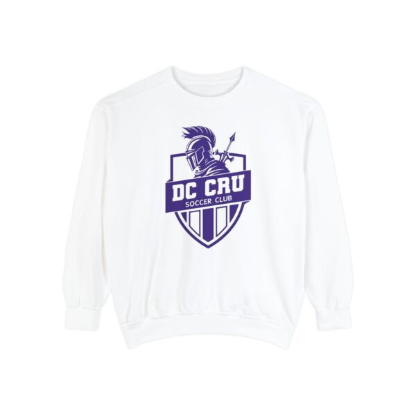 Adult CRU Soccer (6 Color Options / Purple) Unisex Garment-Dyed Sweatshirt