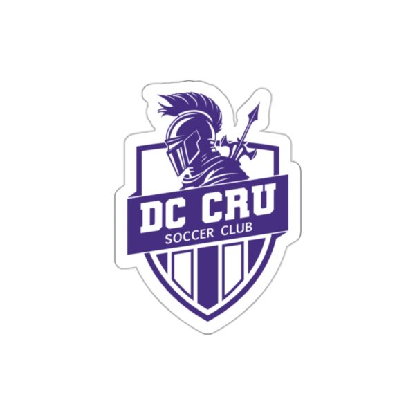 CRU SOCCER CLUB Die-Cut Stickers - Image 2