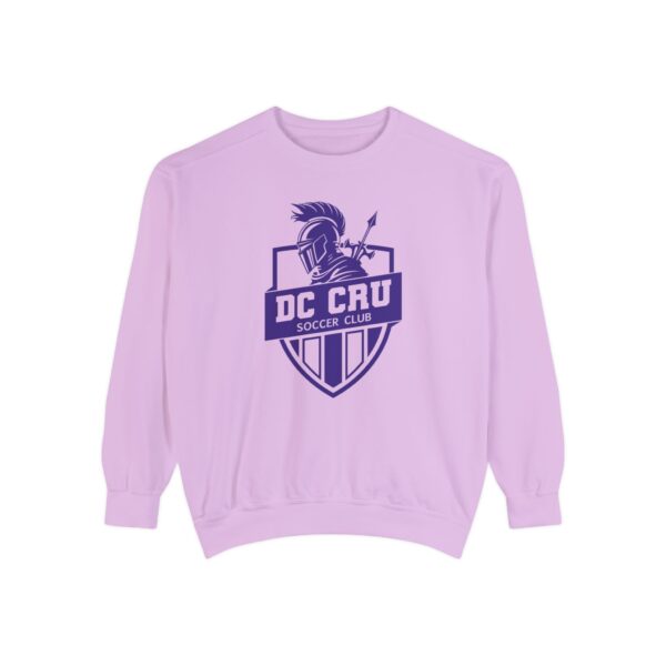 Adult CRU Soccer (6 Color Options / Purple) Unisex Garment-Dyed Sweatshirt - Image 9