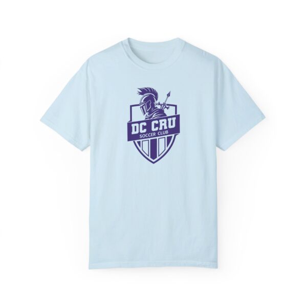 Adult CRU Soccer (12 Color Option / Purple) Unisex Garment-Dyed T-shirt - Image 10