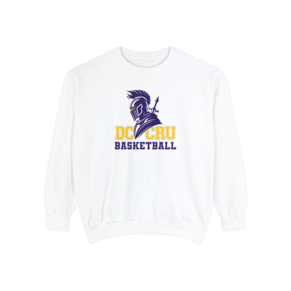 Adult CRU Basketball (6 Color Options / Purple) Unisex Garment-Dyed Sweatshirt