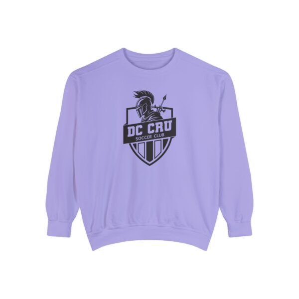 Adult CRU Soccer (Black Logo / 14 Color Options) Unisex Garment-Dyed Sweatshirt - Image 13