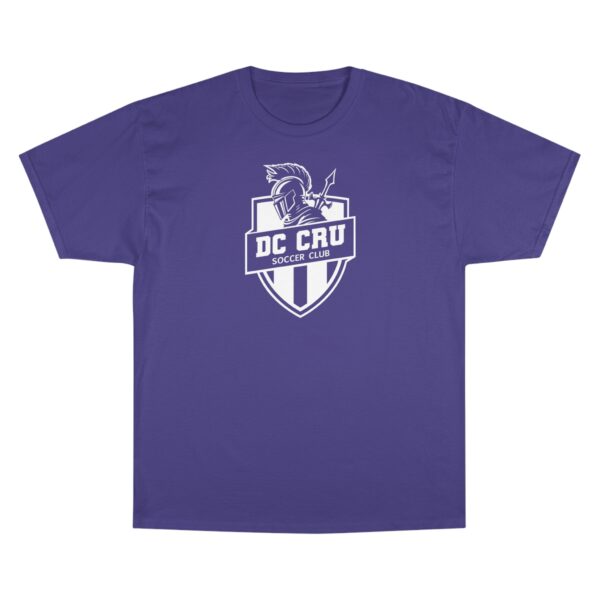 Adult CRU Soccer (8 Color Options / White) Premium Champion T-Shirt