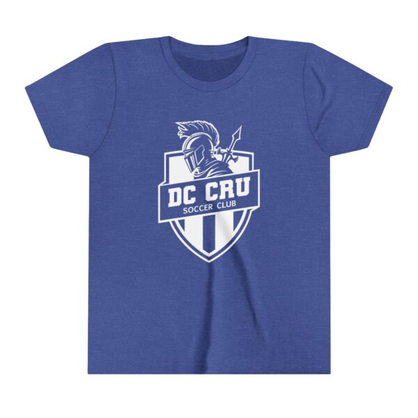 Youth CRU Soccer (White Logo / 6 Color Options) - Youth Short Sleeve Tee - Image 7