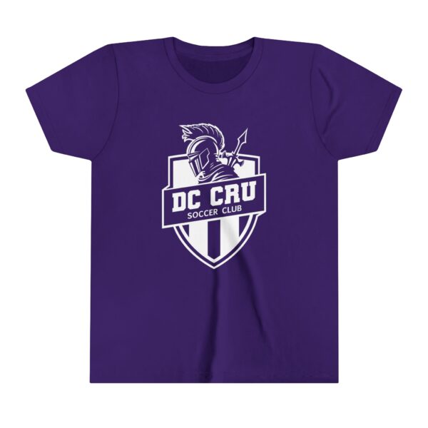 Youth CRU Soccer (White Logo / 6 Color Options) - Youth Short Sleeve Tee