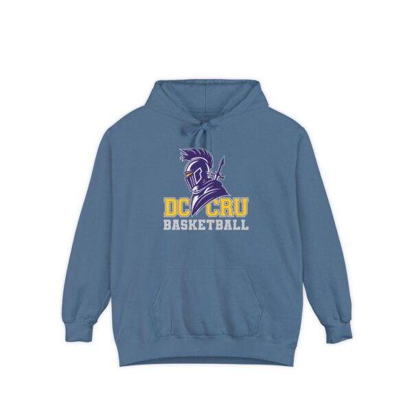 Adult CRU Basketball (5 Color Options / Gray) Unisex Garment-Dyed Hoodie