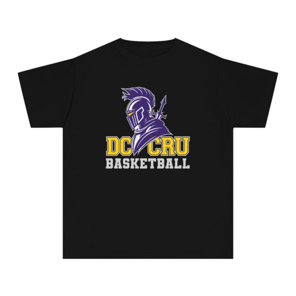 Youth CRU Basketball (9 Color Options / Gray) Youth Midweight Tee - Image 22