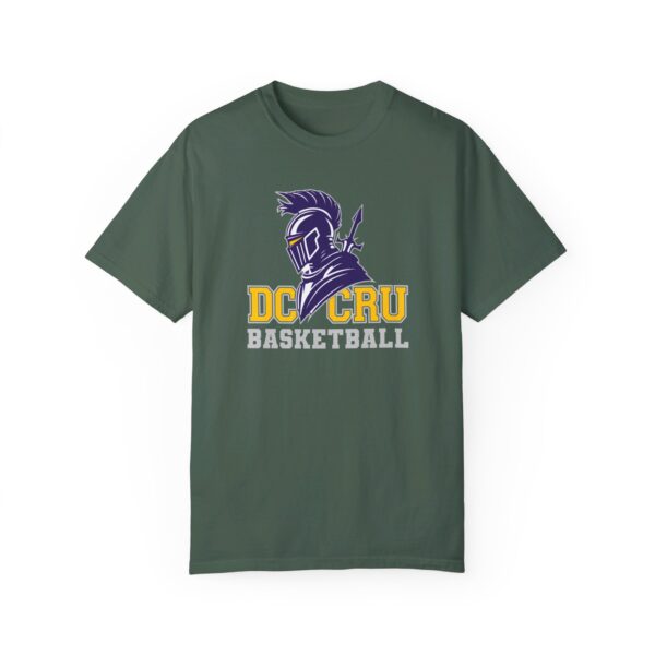 Adult CRU Basketball (14 Color Options / Gray) Unisex Garment-Dyed T-shirt - Image 40