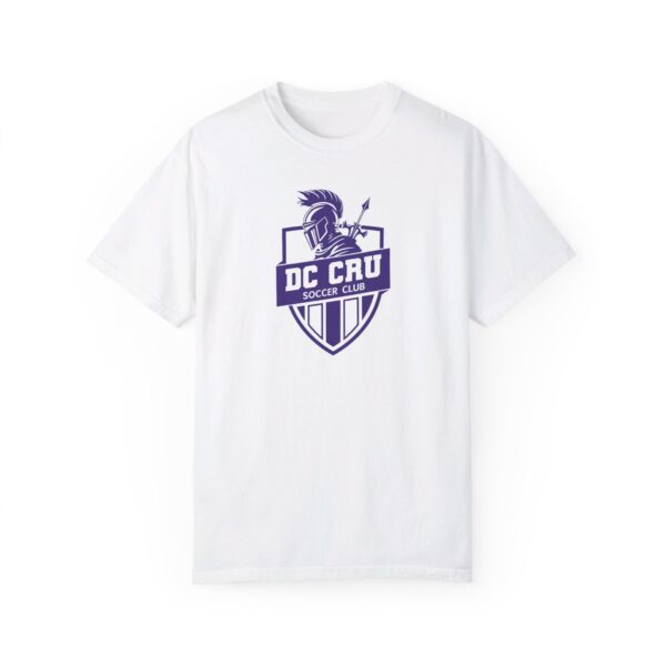 Adult CRU Soccer (12 Color Option / Purple) Unisex Garment-Dyed T-shirt