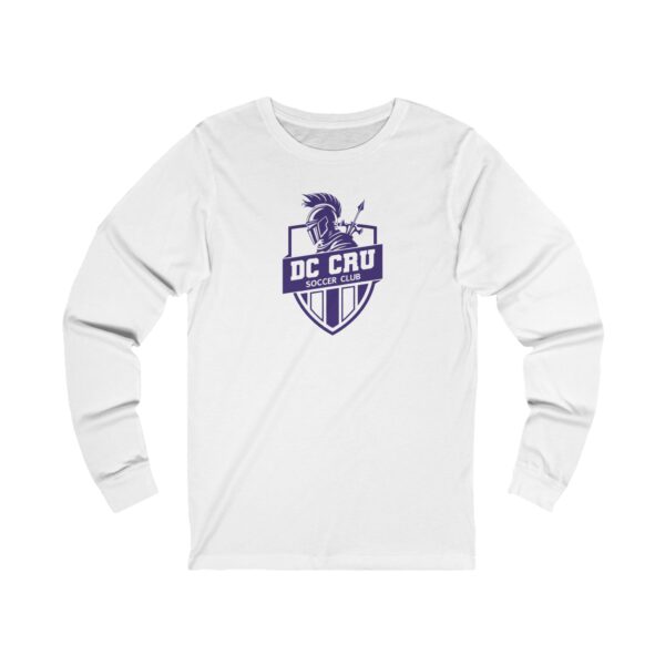 Adult CRU Soccer (Purple Logo / 2 Color Options) Unisex Jersey Long Sleeve Tee