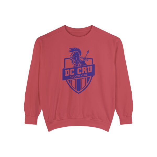 Adult CRU Soccer (6 Color Options / Purple) Unisex Garment-Dyed Sweatshirt - Image 10