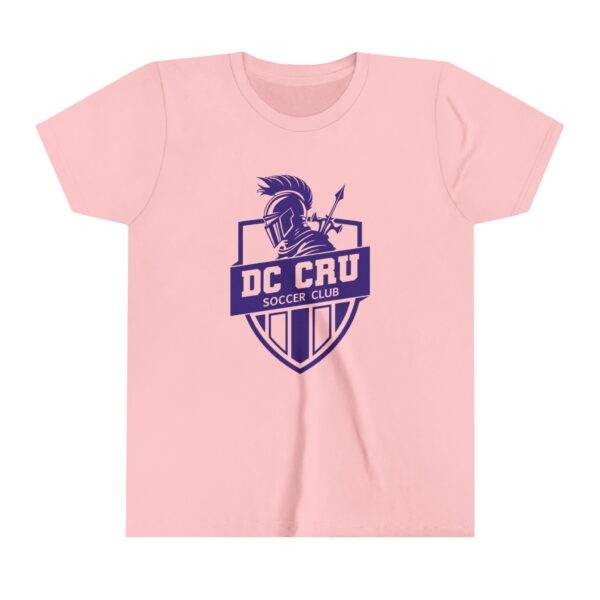 Youth CRU Soccer (Purple Logo / 6 Color Options) - Youth Short Sleeve Tee - Image 11