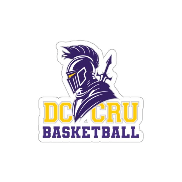 CRU BASKETBALL Die-Cut Stickers - Image 2