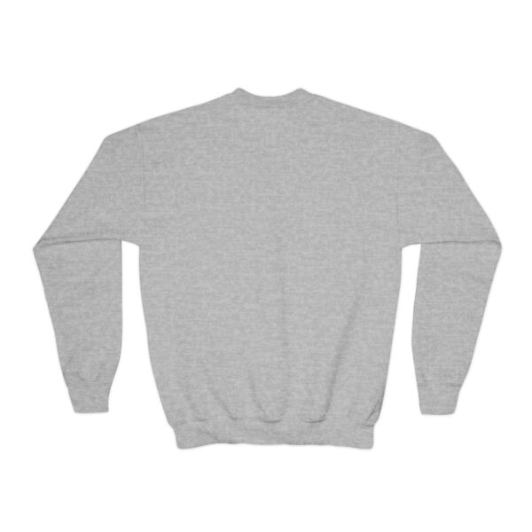 Youth CRU Soccer (White Logo / 9 Color Options) Youth Crewneck Sweatshirt - Image 14