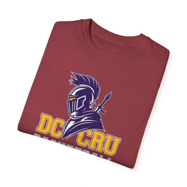 Adult CRU Basketball (14 Color Options / Gray) Unisex Garment-Dyed T-shirt - Image 159