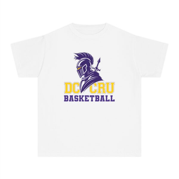 Youth CRU Basketball (9 Color Options / Purple) Youth Midweight Tee