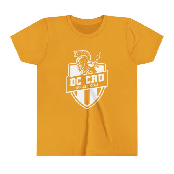 Youth CRU Soccer (White Logo / 6 Color Options) - Youth Short Sleeve Tee - Image 5