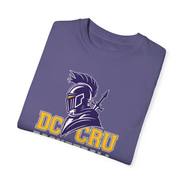 Adult CRU Basketball (14 Color Options / Gray) Unisex Garment-Dyed T-shirt - Image 133