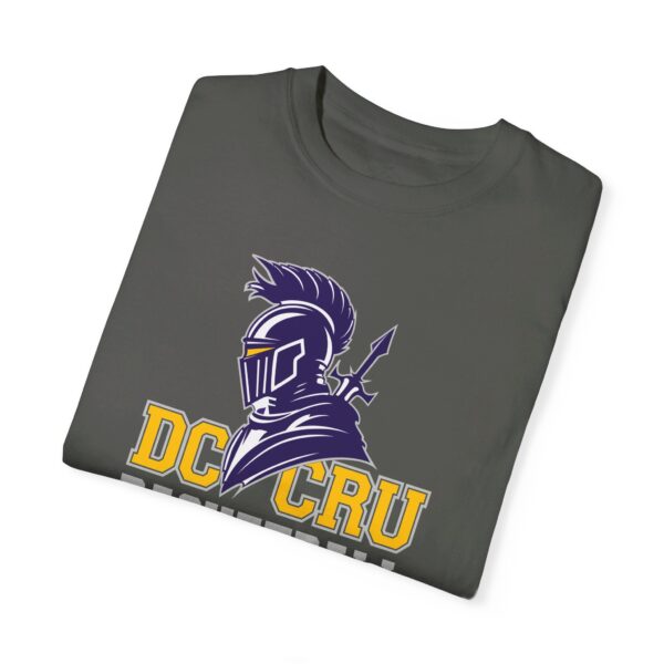 Adult CRU Basketball (14 Color Options / Gray) Unisex Garment-Dyed T-shirt - Image 29