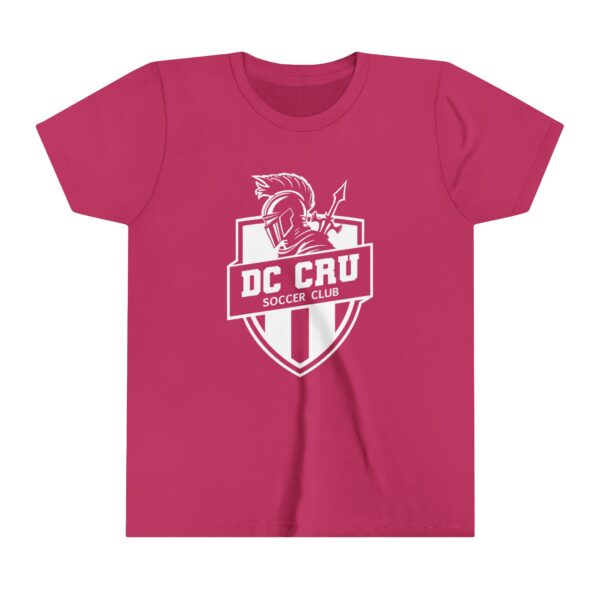 Youth CRU Soccer (White Logo / 6 Color Options) - Youth Short Sleeve Tee - Image 11