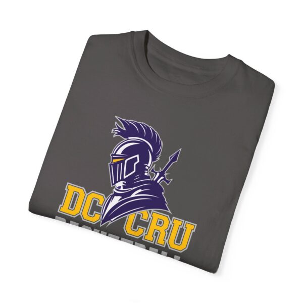 Adult CRU Basketball (14 Color Options / Gray) Unisex Garment-Dyed T-shirt - Image 107