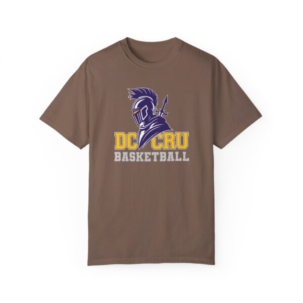 Adult CRU Basketball (14 Color Options / Gray) Unisex Garment-Dyed T-shirt - Image 14