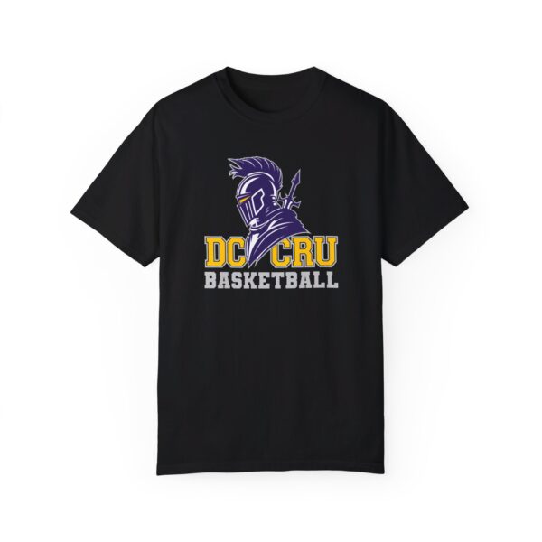 Adult CRU Basketball (14 Color Options / Gray) Unisex Garment-Dyed T-shirt - Image 118