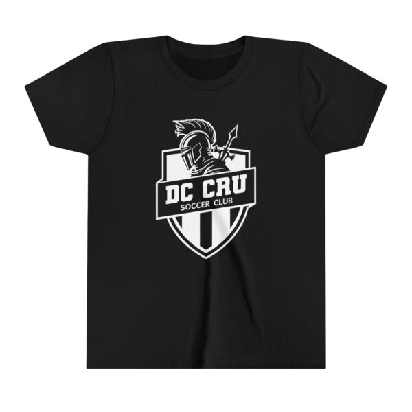 Youth CRU Soccer (White Logo / 6 Color Options) - Youth Short Sleeve Tee - Image 3