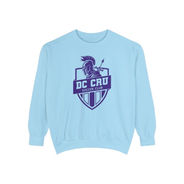 Adult CRU Soccer (6 Color Options / Purple) Unisex Garment-Dyed Sweatshirt - Image 8