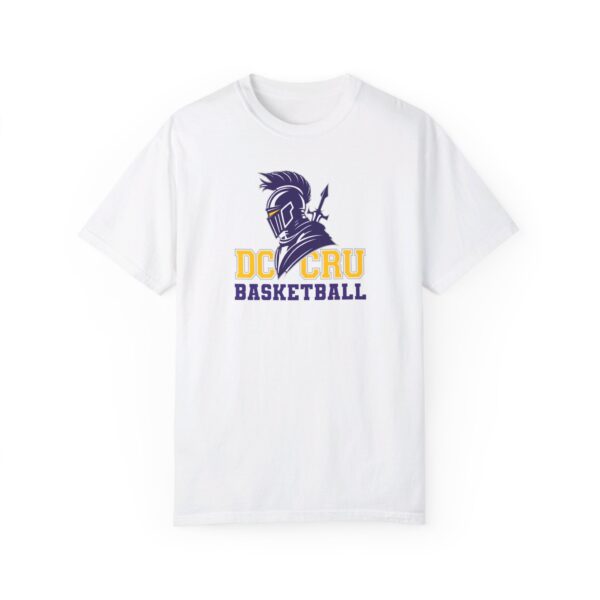 Adult CRU Basketball (12 Color Options / Purple) Unisex Garment-Dyed T-shirt