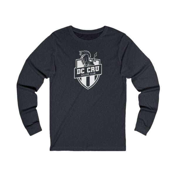 Adult CRU Soccer (White Logo / 5 Color Options) - Unisex Jersey Long Sleeve Tee - Image 13