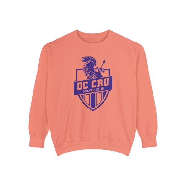 Adult CRU Soccer (6 Color Options / Purple) Unisex Garment-Dyed Sweatshirt - Image 6