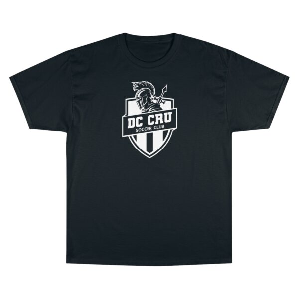 Adult CRU Soccer (8 Color Options / White) Premium Champion T-Shirt - Image 8