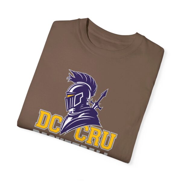 Adult CRU Basketball (14 Color Options / Gray) Unisex Garment-Dyed T-shirt - Image 16