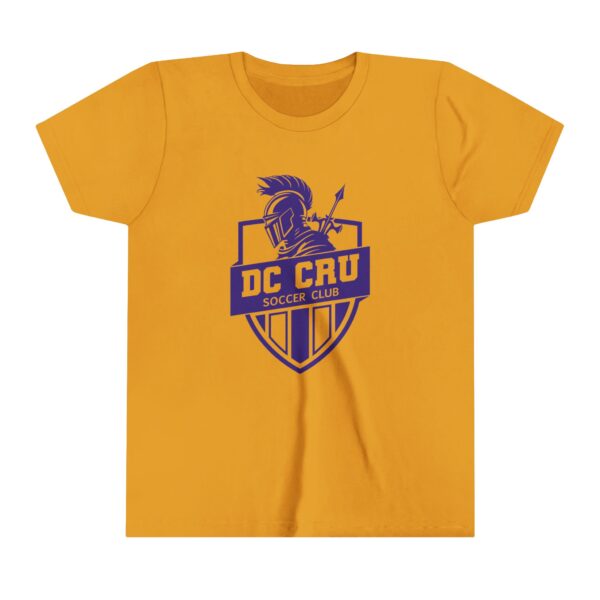 Youth CRU Soccer (Purple Logo / 6 Color Options) - Youth Short Sleeve Tee - Image 7