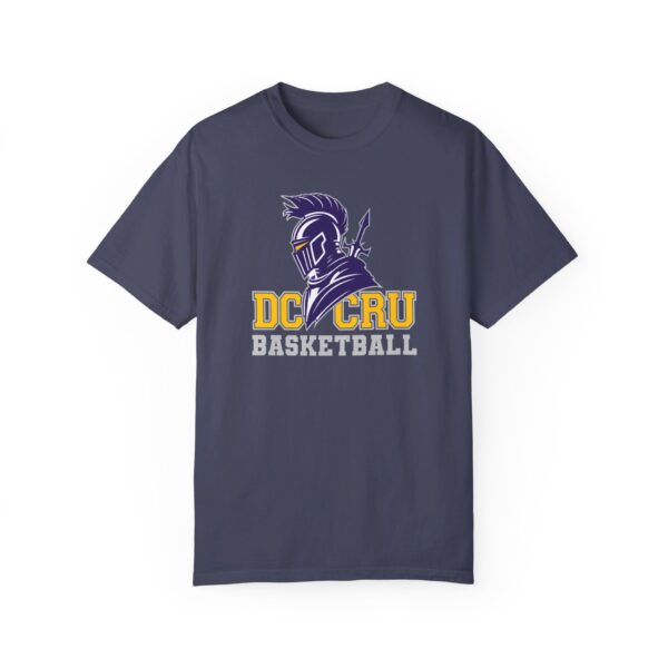 Adult CRU Basketball (14 Color Options / Gray) Unisex Garment-Dyed T-shirt - Image 79