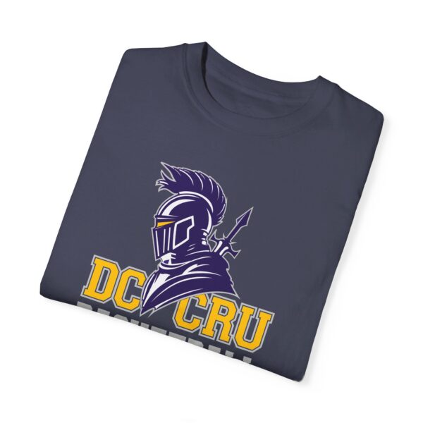 Adult CRU Basketball (14 Color Options / Gray) Unisex Garment-Dyed T-shirt - Image 81