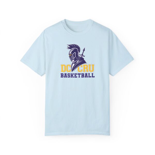 Adult CRU Basketball (12 Color Options / Purple) Unisex Garment-Dyed T-shirt - Image 10