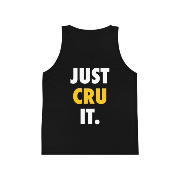 Kid's "JUST CRU IT" Jersey Tank Top