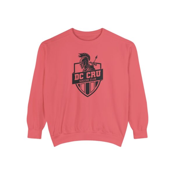 Adult CRU Soccer (Black Logo / 14 Color Options) Unisex Garment-Dyed Sweatshirt - Image 14