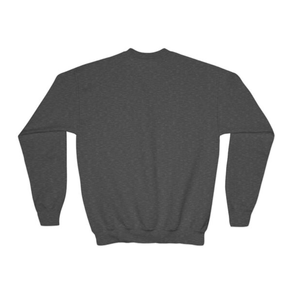 Youth CRU Soccer (White Logo / 9 Color Options) Youth Crewneck Sweatshirt - Image 32