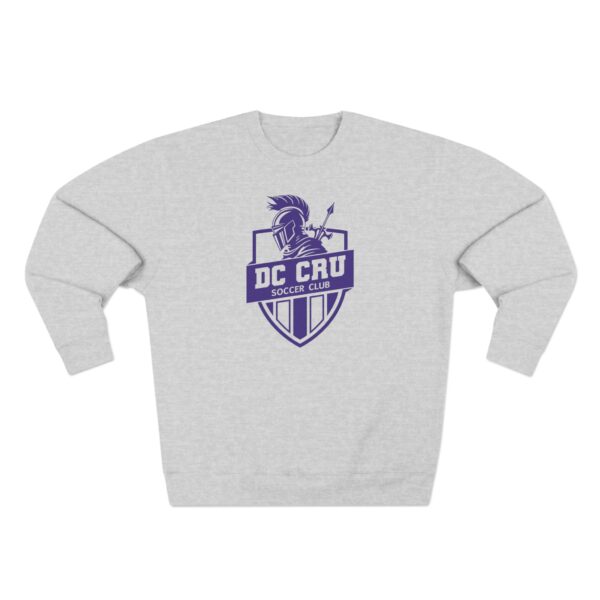 Adult CRU Soccer (Purple Logo / 2 Color Options) Unisex Crewneck Sweatshirt