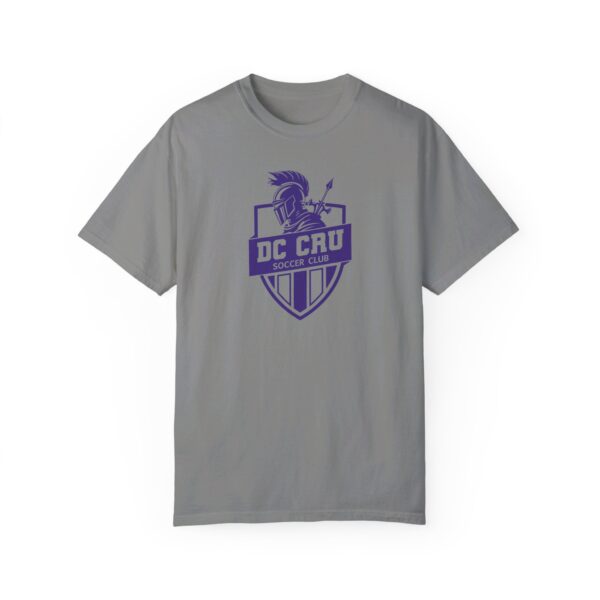 Adult CRU Soccer (12 Color Option / Purple) Unisex Garment-Dyed T-shirt - Image 11