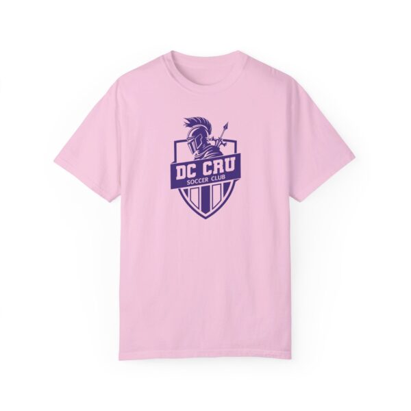 Adult CRU Soccer (12 Color Option / Purple) Unisex Garment-Dyed T-shirt - Image 14