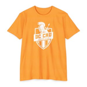 DC CRU Soccer Club Unisex CVC Jersey T-shirt, Sports Tee, Athletic Shirt, Team Gear, Casual Wear, Gift for Soccer Fans